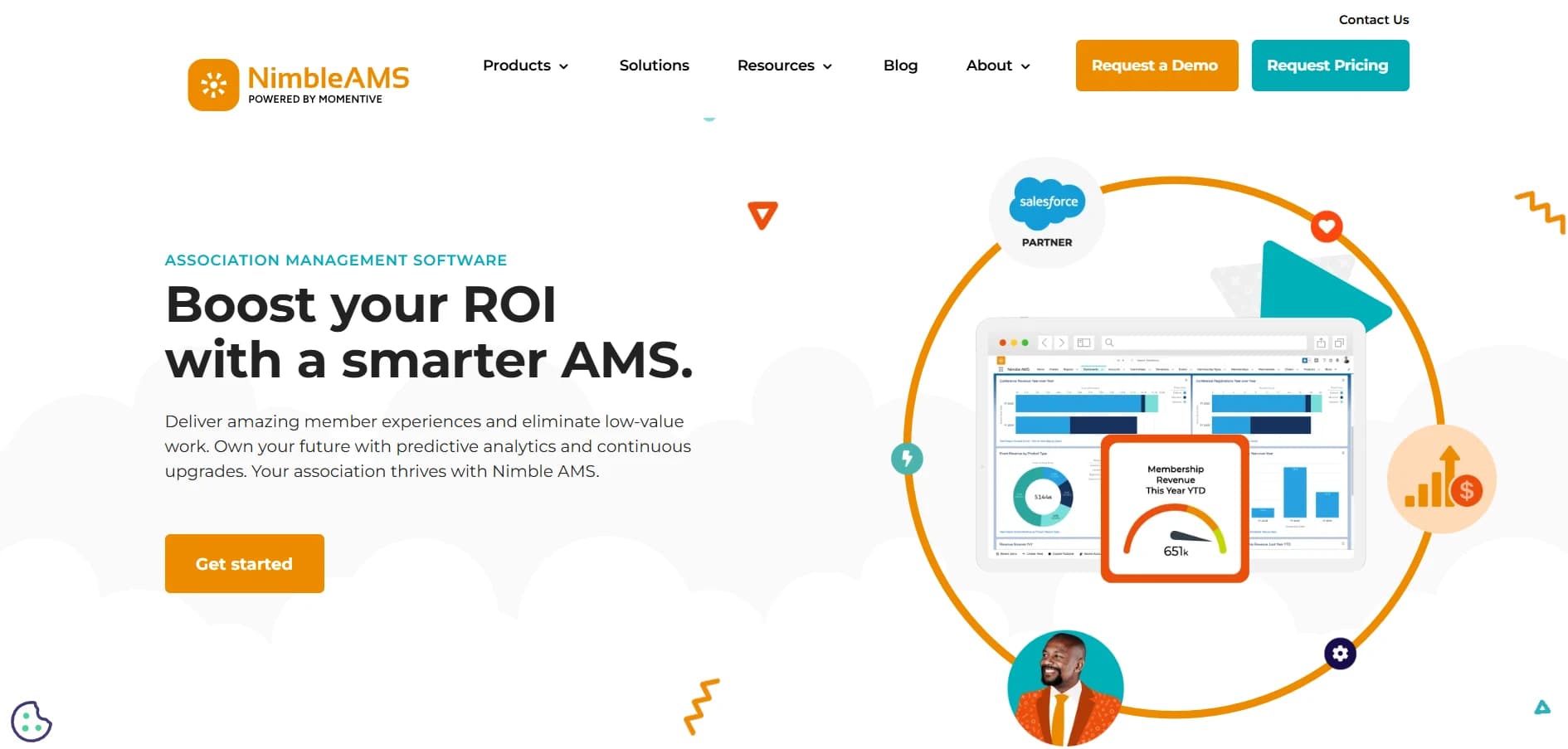 Nimble AMS as one of the Salesforce membership management tools