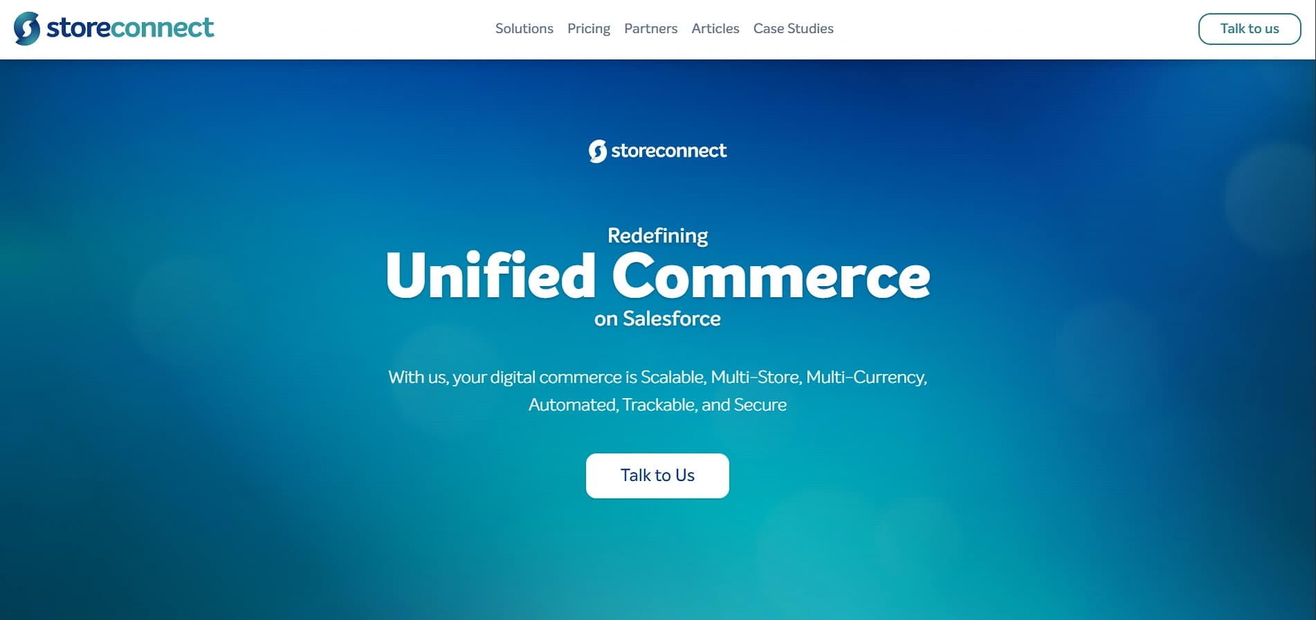 StoreConnect as a native Salesforce commerce AppExchange solution