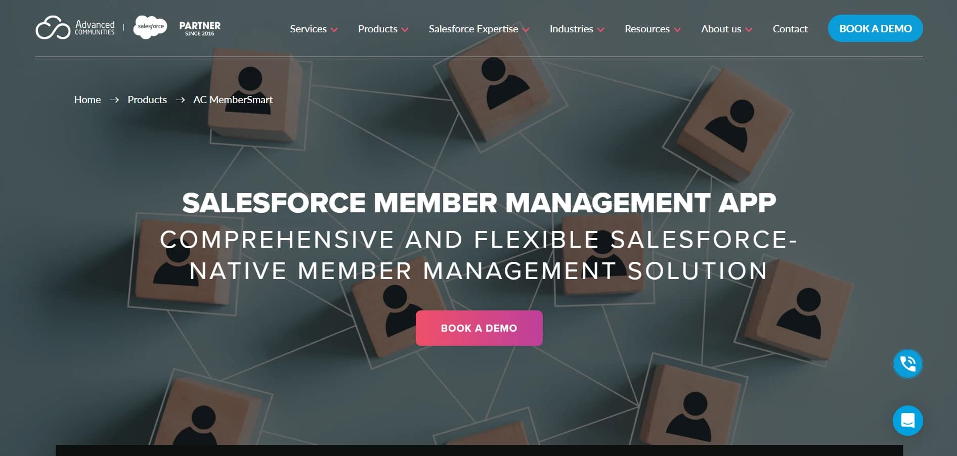 AC MemberSmart by Advanced Communities — the Salesforce member management app