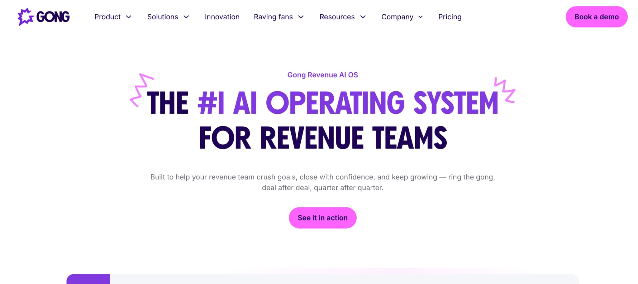 Gong as a non-native Salesforce subscription management software