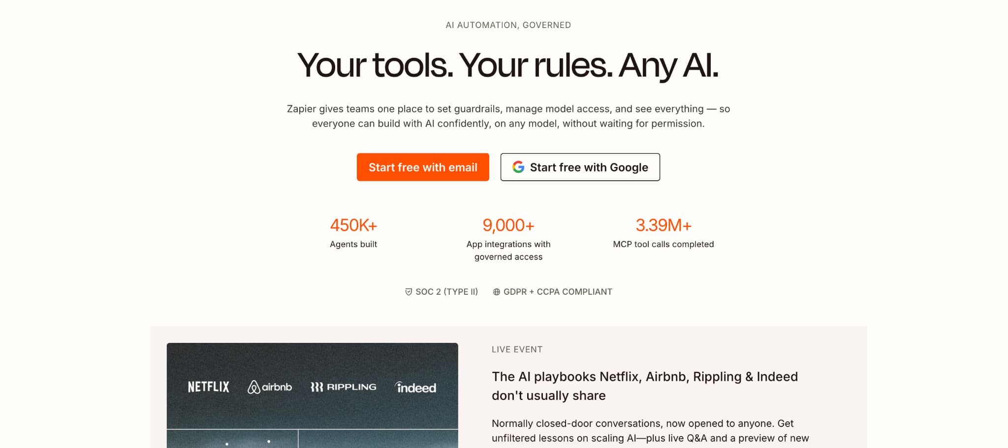 Zapier as one of the best salesforce workflow automation tools