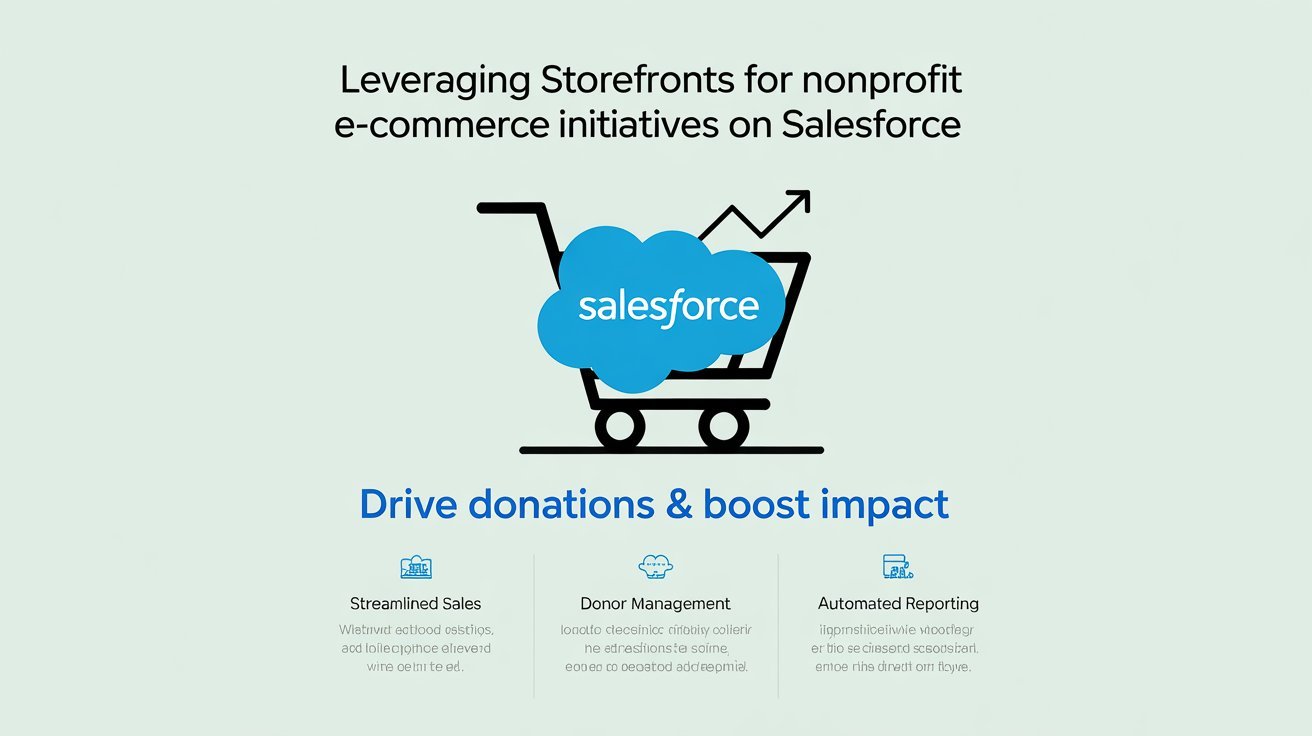 Storefronts centralised product merchandising for Salesforce e-commerce