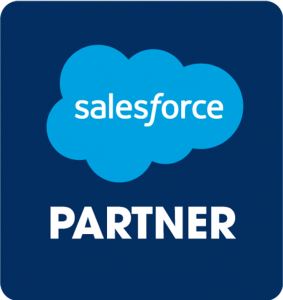 Salesforce blue cloud logo with Partner written underneath