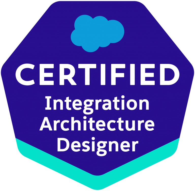 Salesforce certification for Integration Architecture Designer