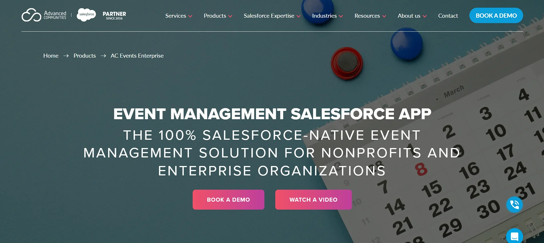 Advanced Communities Events, a Salesforce native event and ticketing platform